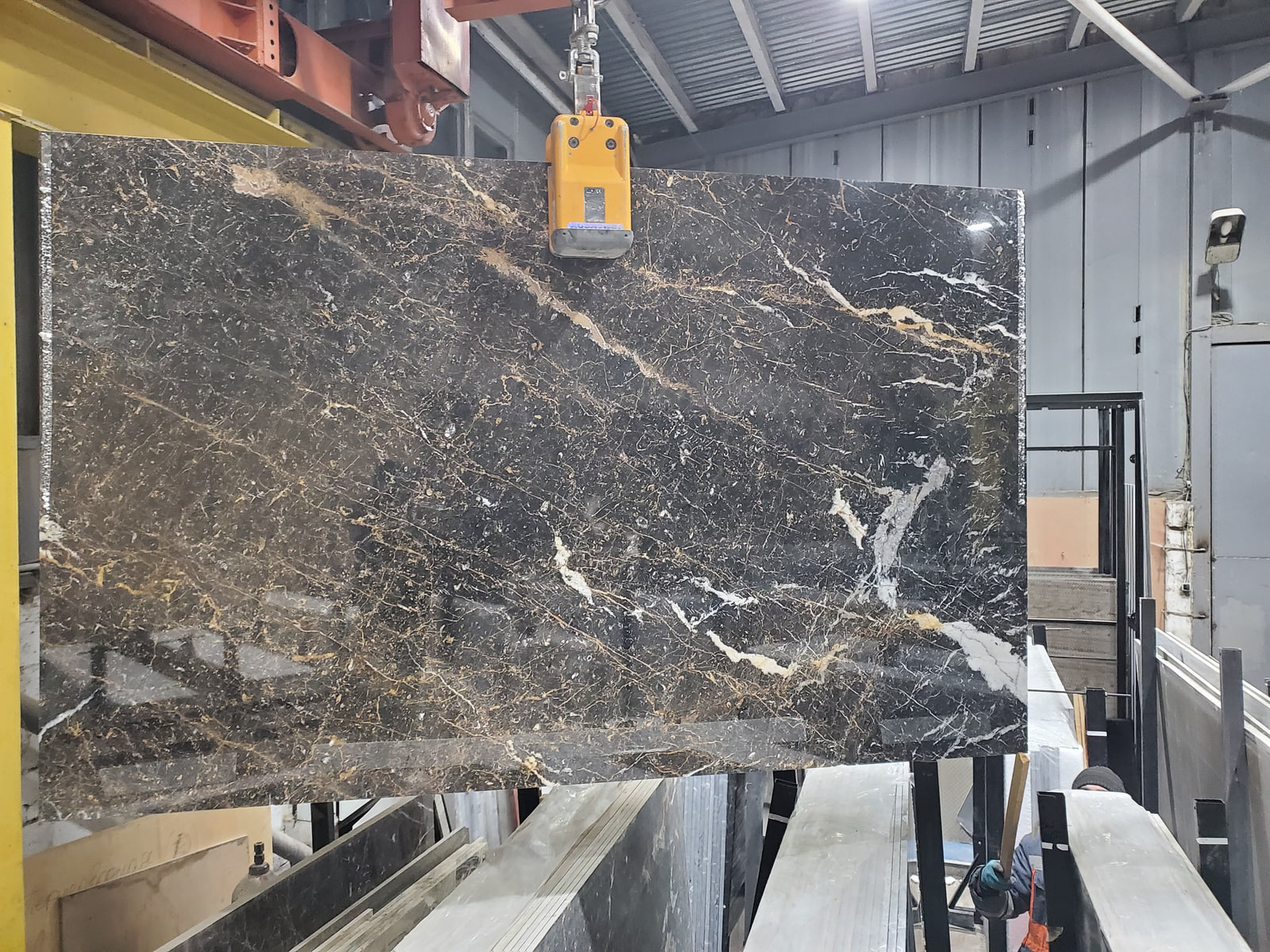 Мрамор Голдэн Блэк 
/Golden Black/ 
27022025 — фото 3