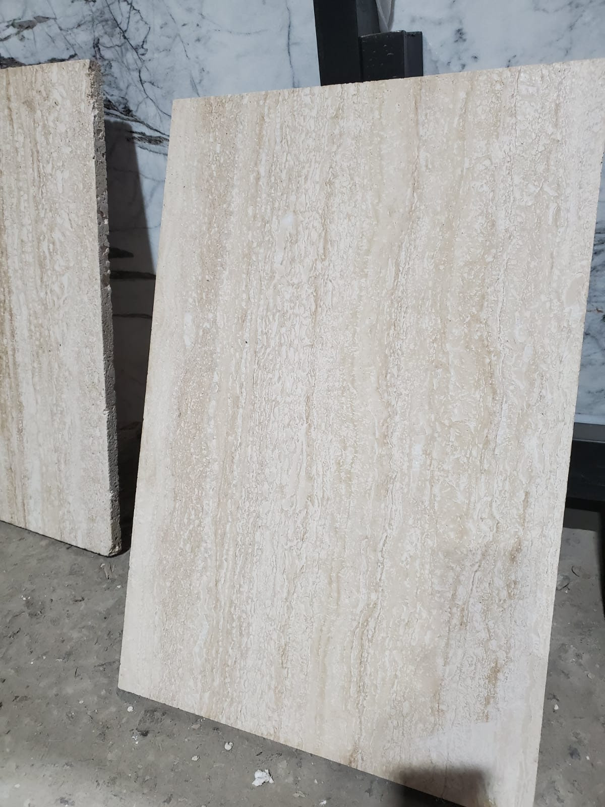 Травертин классик /Travertine classic/ заполненный, полированный, плита — фото 3