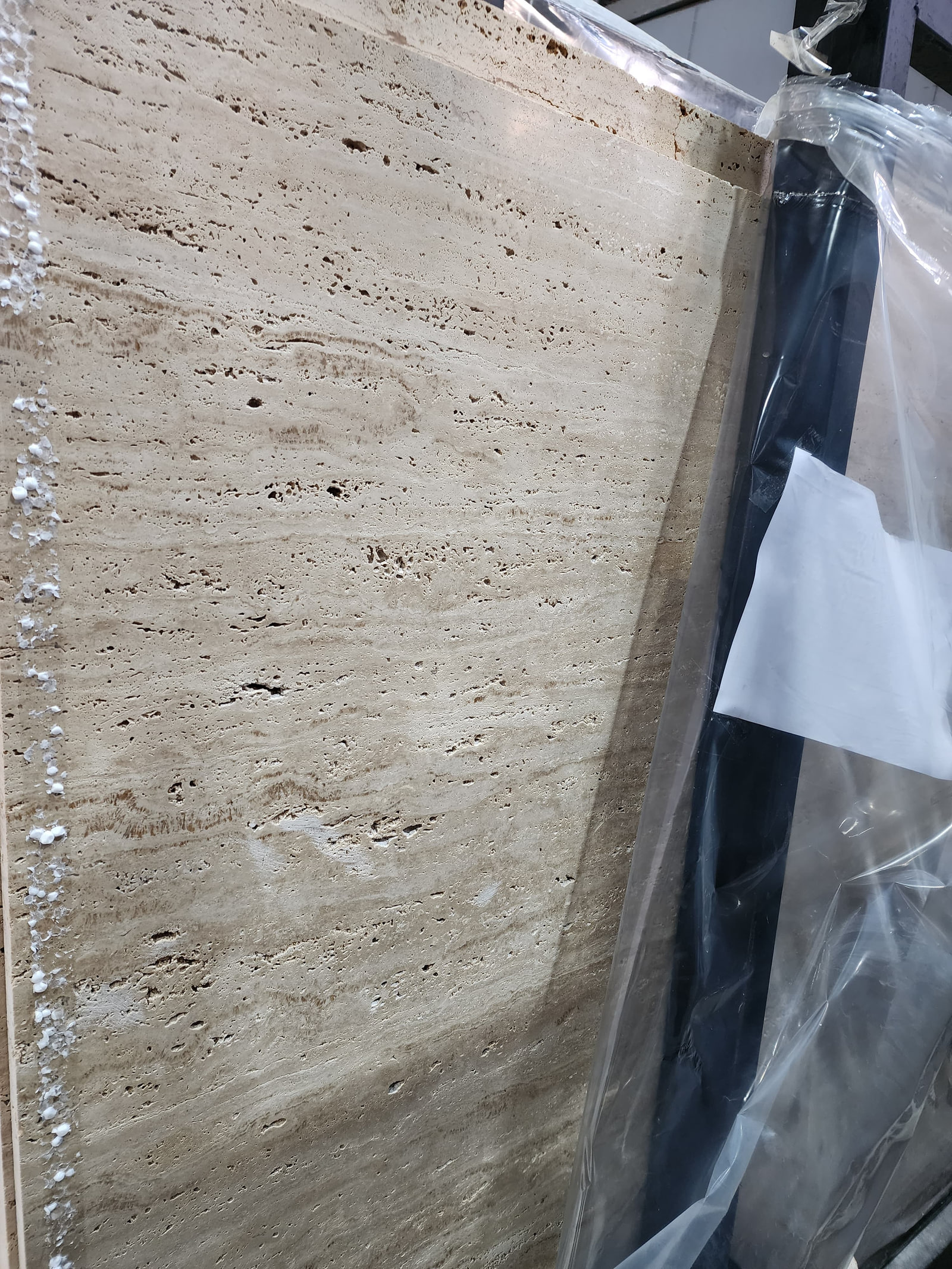 Травертин светлый кремовый
 /Travertine Cream/(незаполненный вейнкат) — фото 3